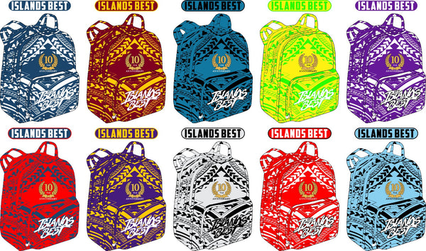 10 YEAR ANNIVERSARY BACKPACKS